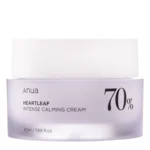 Anua - Heartleaf 70% Intense Calming Cream - Soothing Face Cream with Astragalus Extract - 50ml